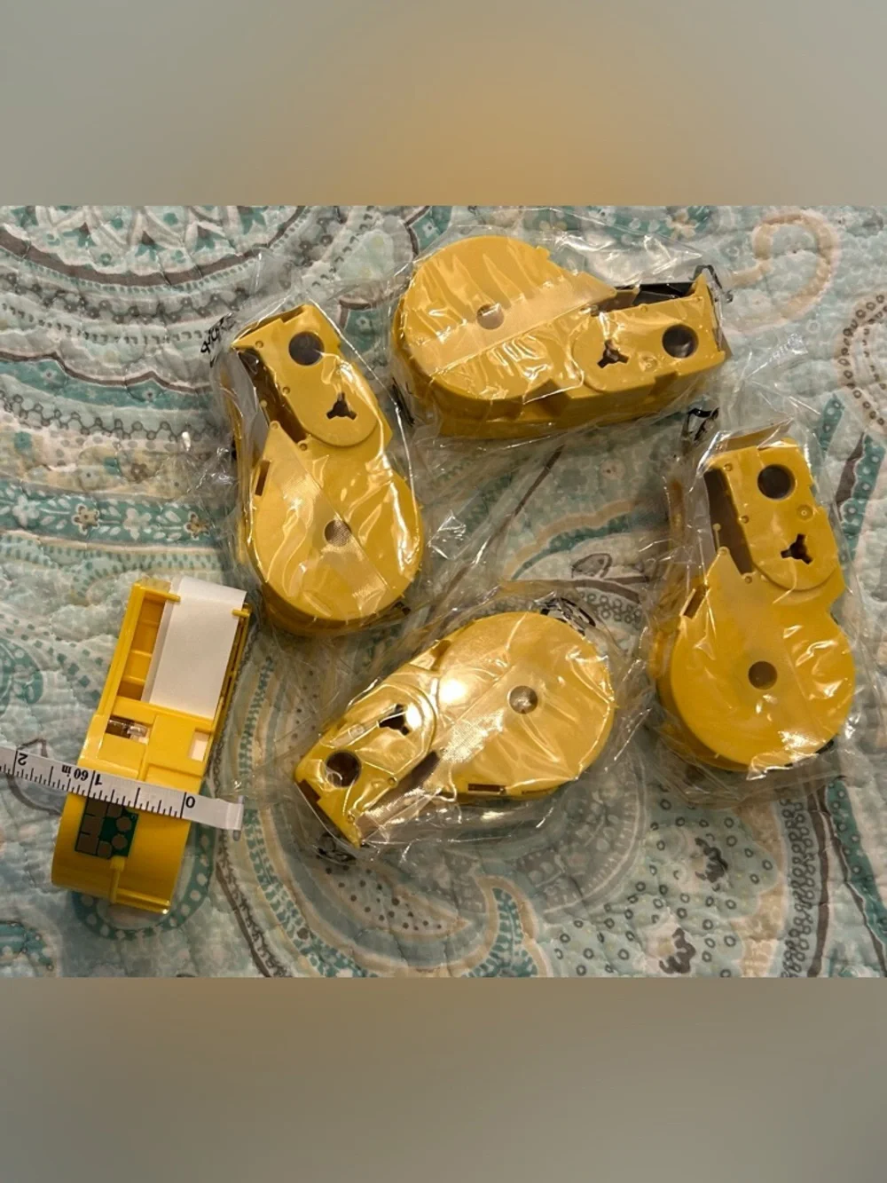 Labeling Tape - 5 Brand New Replacement Rolls for M21-750-595-WT Vinyl Labels